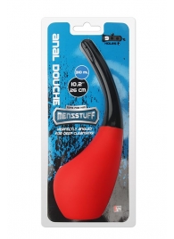 Анальный душ MENZSTUFF 310ML ANAL DOUCHE RED/BLACK - Dream Toys - купить с доставкой в Новочеркасске