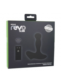 Чёрный перезаряжаемый массажёр предстательной железы NEXUS Revo Slim - Nexus Range - в Новочеркасске купить с доставкой