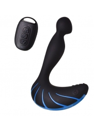 Чёрно-синий массажер простаты Erotist Third - Erotist Adult Toys - в Новочеркасске купить с доставкой