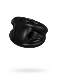 Чёрное эрекционное виброкольцо Strength - Bathmate - в Новочеркасске купить с доставкой