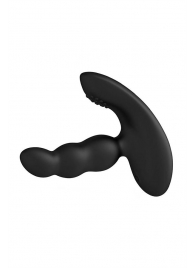 Черный силиконовый стимулятор простаты Levett Nitoc с пультом ДУ - Levett - в Новочеркасске купить с доставкой