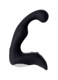 Чёрный изогнутый вибростимулятор простаты Erotist - Erotist Adult Toys - в Новочеркасске купить с доставкой