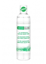 Гель-смазка 2-в-1 MASSAGE   LUBRICANT ALOE VERA - 300 мл. - Waterglide - купить с доставкой в Новочеркасске