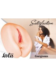 Мастурбатор с 2 тоннелями Satisfaction Gorgeous - Lola Games - в Новочеркасске купить с доставкой