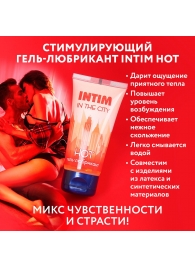 Стимулирующий гель-лубрикант Intim Hot - 60 гр. - Биоритм - купить с доставкой в Новочеркасске