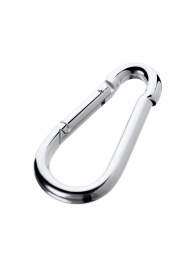 Серебристый карабин TOYFA Metal - ToyFa - купить с доставкой в Новочеркасске