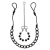 Интимные украшения с бусинами NIPPLE   CLIT JEWELRY - Pipedream - купить с доставкой в Новочеркасске