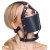 Черный намордник с кляпом-шаром Head Harness With A Gag - Orion - купить с доставкой в Новочеркасске