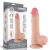 Телесный фаллоимитатор 8 Sliding Skin Dual Layer Dong на присоске - 20 см. - Lovetoy