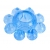 Голубая гелевая насадка-цветок - Toyfa Basic - в Новочеркасске купить с доставкой