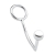 Кольцо на пенис с анальным стимулятором Stainless Steel Anal Hook   Cock Ring - BlueLine - в Новочеркасске купить с доставкой