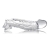 Прозрачная насадка для увеличения члена 2 Inch Clear Extender Sleeve - XR Brands - в Новочеркасске купить с доставкой