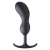 Черный массажер простаты с утяжелителями Premium Silicone Weighted Prostate Plug XL - 20,8 см. - XR Brands - в Новочеркасске купить с доставкой