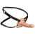 Телесный полый страпон на черных регулируемых ремешках 2’’ Erection Smooth Silicone Penis Sheath - XR Brands - купить с доставкой в Новочеркасске
