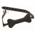 Черный кляп в форме косточки Hound Adjustable Dog Bone Gag - XR Brands - купить с доставкой в Новочеркасске