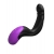 Черно-фиолетовый вибромассажёр простаты Hyper-Pulse P-Spot Massager - Pipedream - в Новочеркасске купить с доставкой