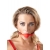 Силиконовый кляп-шар на чёрных ремешках Red Gag silicone - Orion - купить с доставкой в Новочеркасске