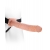 Фаллопротез телесного цвета Hollow Strap-On - 29 см. - Pipedream - купить с доставкой в Новочеркасске