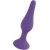 Фиолетовая анальная втулка Silcone Purple Plug Medium - 11 см. - Boys of Toys