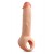Телесная насадка-удлинитель Thrive 8.75 Inch Realistic Penis Extender Sleeve - 22,2 см. - Blush Novelties - в Новочеркасске купить с доставкой
