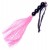 Розовая силиконовая плеть - 35,5 см. - Boys of Toys - купить с доставкой в Новочеркасске
