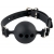 Силиконовый кляп-шар с отверстиями для дыхания Silicone Breathable Ball Gag Small - Pipedream - купить с доставкой в Новочеркасске