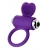 Фиолетовое виброкольцо с ресничками JOS PERY - JOS - в Новочеркасске купить с доставкой