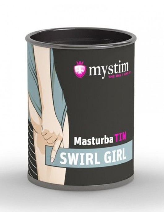 Компактный мастурбатор MasturbaTIN Swirl Girl - MyStim - в Новочеркасске купить с доставкой
