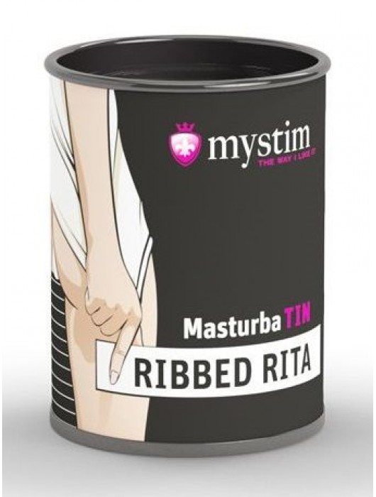 Компактный мастурбатор MasturbaTIN Ribbed Rita - MyStim - в Новочеркасске купить с доставкой