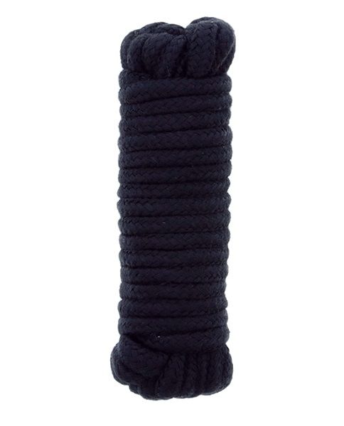 Чёрная веревка для связывания BONDX LOVE ROPE - 5 м. - Dream Toys - купить с доставкой в Новочеркасске