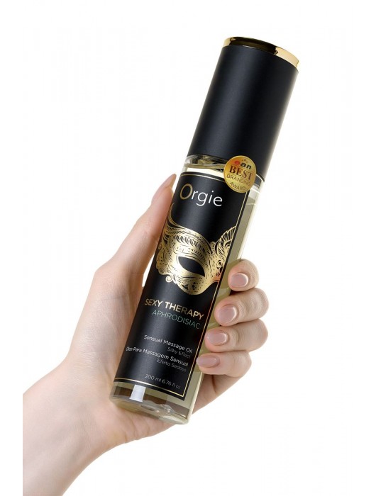 Минеральное массажное масло Orgie Sexy Therapy Afrodisiac - 200 мл. - ORGIE - купить с доставкой в Новочеркасске