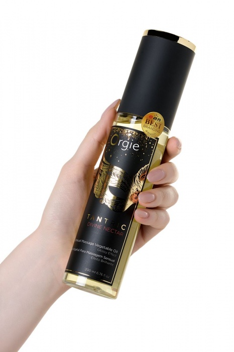 Растительное массажное масло Orgie Tantric Divine Nectar - 200 мл. - ORGIE - купить с доставкой в Новочеркасске