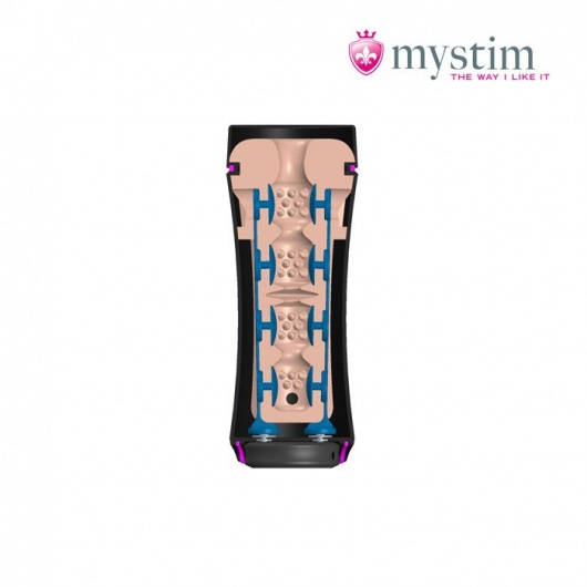 Мастурбатор-анус Opus E Donut с возможностью подключения электростимуляции - MyStim - купить с доставкой в Новочеркасске