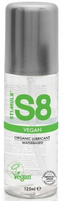 Веганский лубрикант на водной основе S8 Vegan Lube - 125 мл. - Stimul8 - купить с доставкой в Новочеркасске