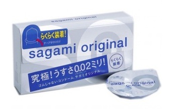 Ультратонкие презервативы Sagami Original QUICK - 6 шт. - Sagami - купить с доставкой в Новочеркасске