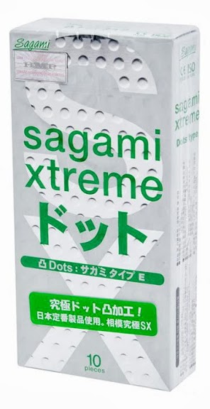 Презервативы Sagami Xtreme Type-E с точками - 10 шт. - Sagami - купить с доставкой в Новочеркасске