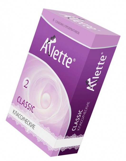 Классические презервативы Arlette Classic - 6 шт. - Arlette - купить с доставкой в Новочеркасске