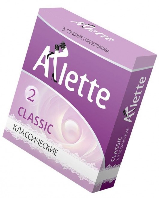 Классические презервативы Arlette Classic - 3 шт. - Arlette - купить с доставкой в Новочеркасске