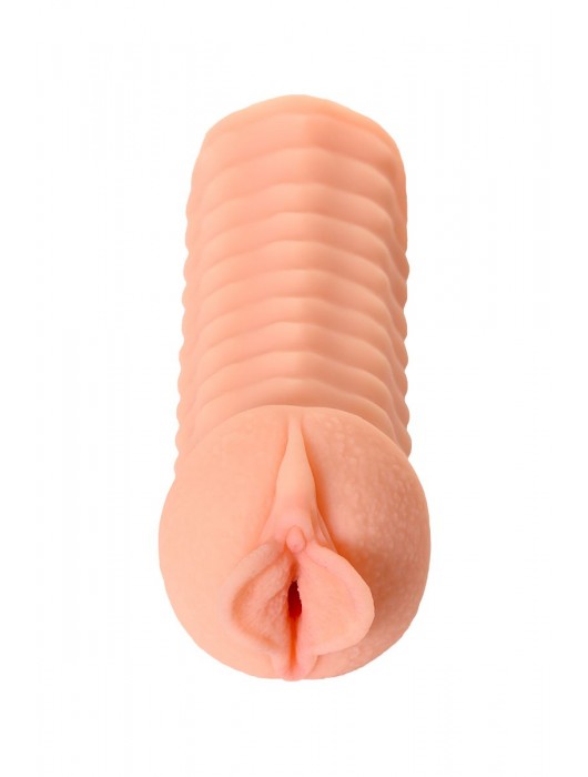 Мастурбатор-вагина ELEGANCE с ребрами на поверхности - KOKOS - в Новочеркасске купить с доставкой