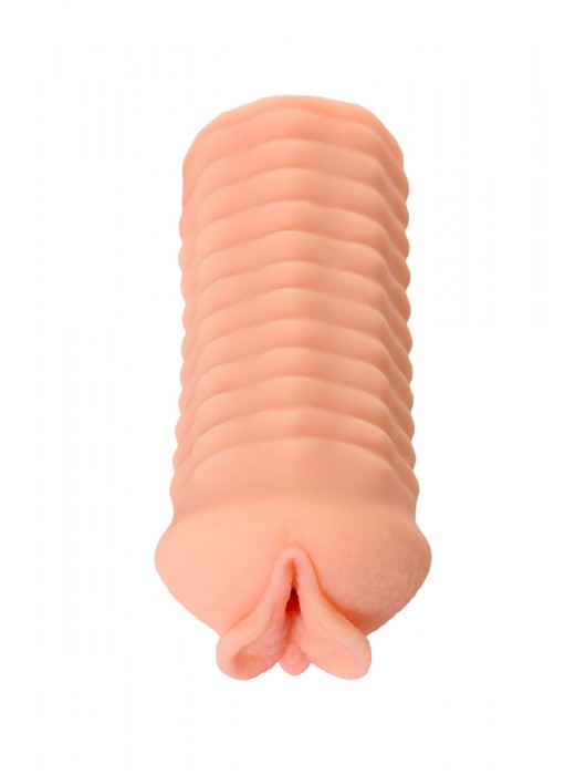 Мастурбатор-вагина ELEGANCE с ребрами на поверхности - KOKOS - в Новочеркасске купить с доставкой