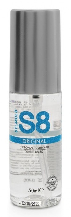 Универсальный лубрикант на водной осноdе S8 Original Lube - 50 мл. - Stimul8 - купить с доставкой в Новочеркасске