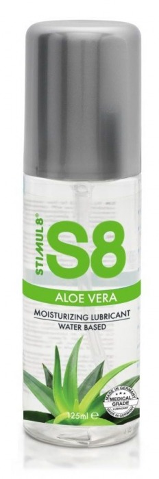 Лубрикант на водной основе S8 Aloe Vera Lube - 125 мл. - Stimul8 - купить с доставкой в Новочеркасске