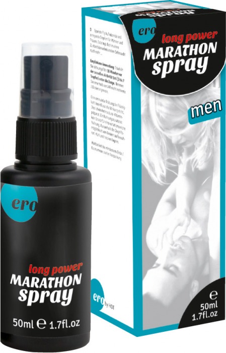 Пролонгирующий спрей для мужчин Long Power Marathon Spray - 50 мл. - Ero - купить с доставкой в Новочеркасске