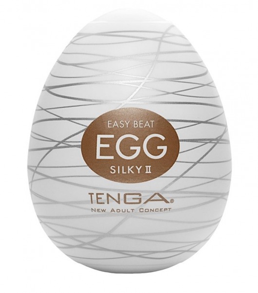 Мастурбатор-яйцо EGG Silky II - Tenga - в Новочеркасске купить с доставкой