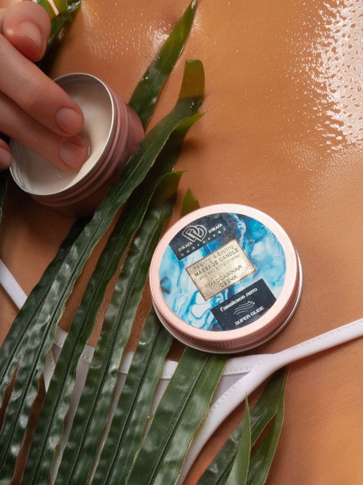 Массажная свеча  Гавайское лето - БиоМед - купить с доставкой в Новочеркасске