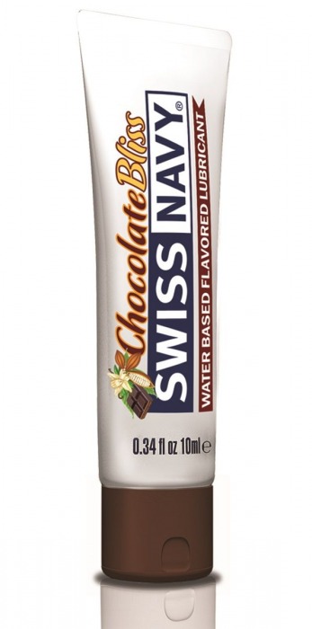 Лубрикант с ароматом шоколада Swiss Navy Chocolate Bliss Lube - 10 мл. - Swiss navy - купить с доставкой в Новочеркасске