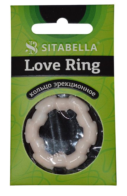 Фигурное эрекционное кольцо из киберкожи - Sitabella - в Новочеркасске купить с доставкой