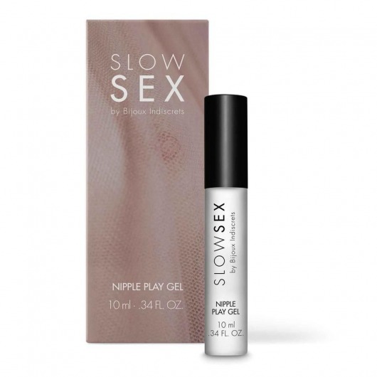 Возбуждающий гель для сосков Slow Sex Nipple Play Gel - 10 мл. - Bijoux Indiscrets - купить с доставкой в Новочеркасске