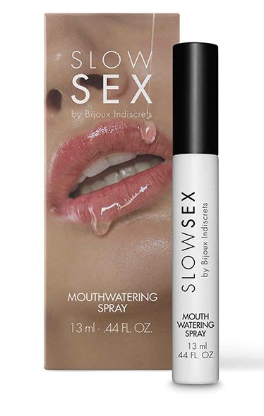 Спрей для усиления слюноотделения Slow Sex Mouthwatering Spray - 13 мл. - Bijoux Indiscrets - купить с доставкой в Новочеркасске