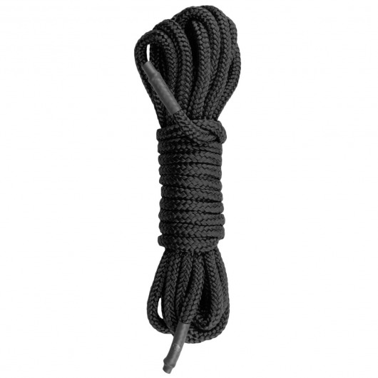 Черная веревка для бондажа Easytoys Bondage Rope - 5 м. - Easy toys - купить с доставкой в Новочеркасске